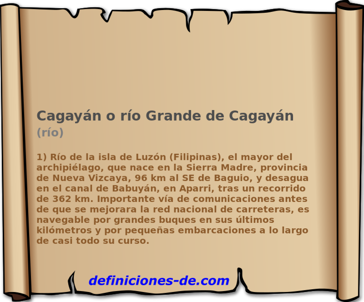 Cagayn o ro Grande de Cagayn (ro)