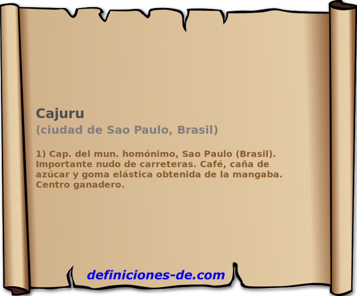 Cajuru (ciudad de Sao Paulo, Brasil)