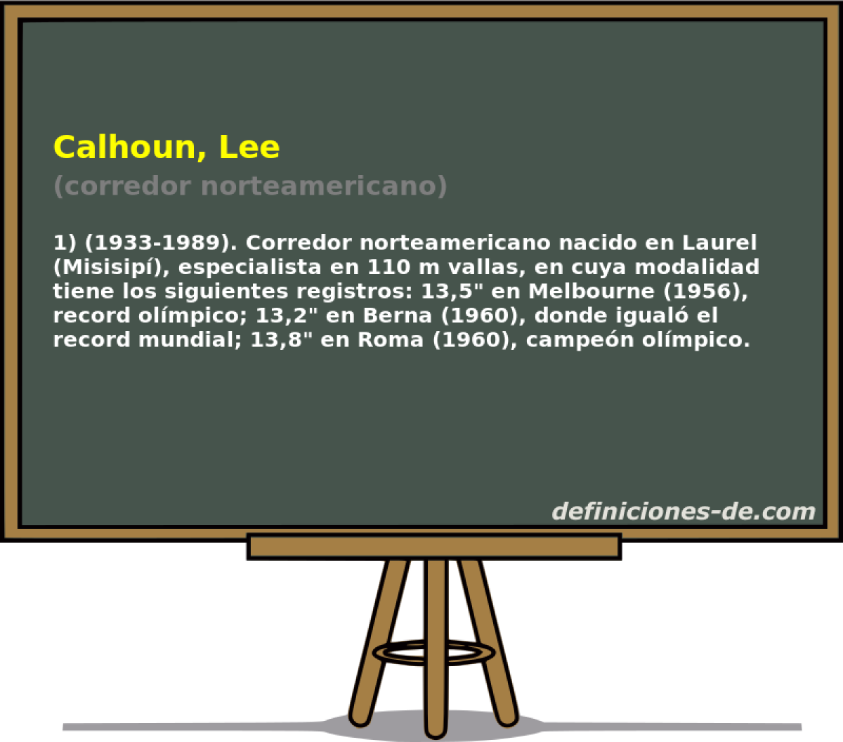 Calhoun, Lee (corredor norteamericano)