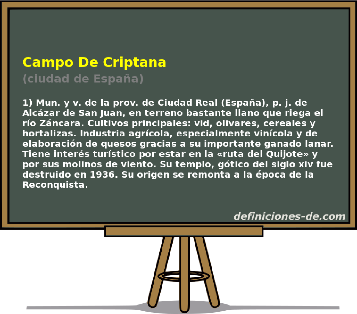 Campo De Criptana (ciudad de Espaa)