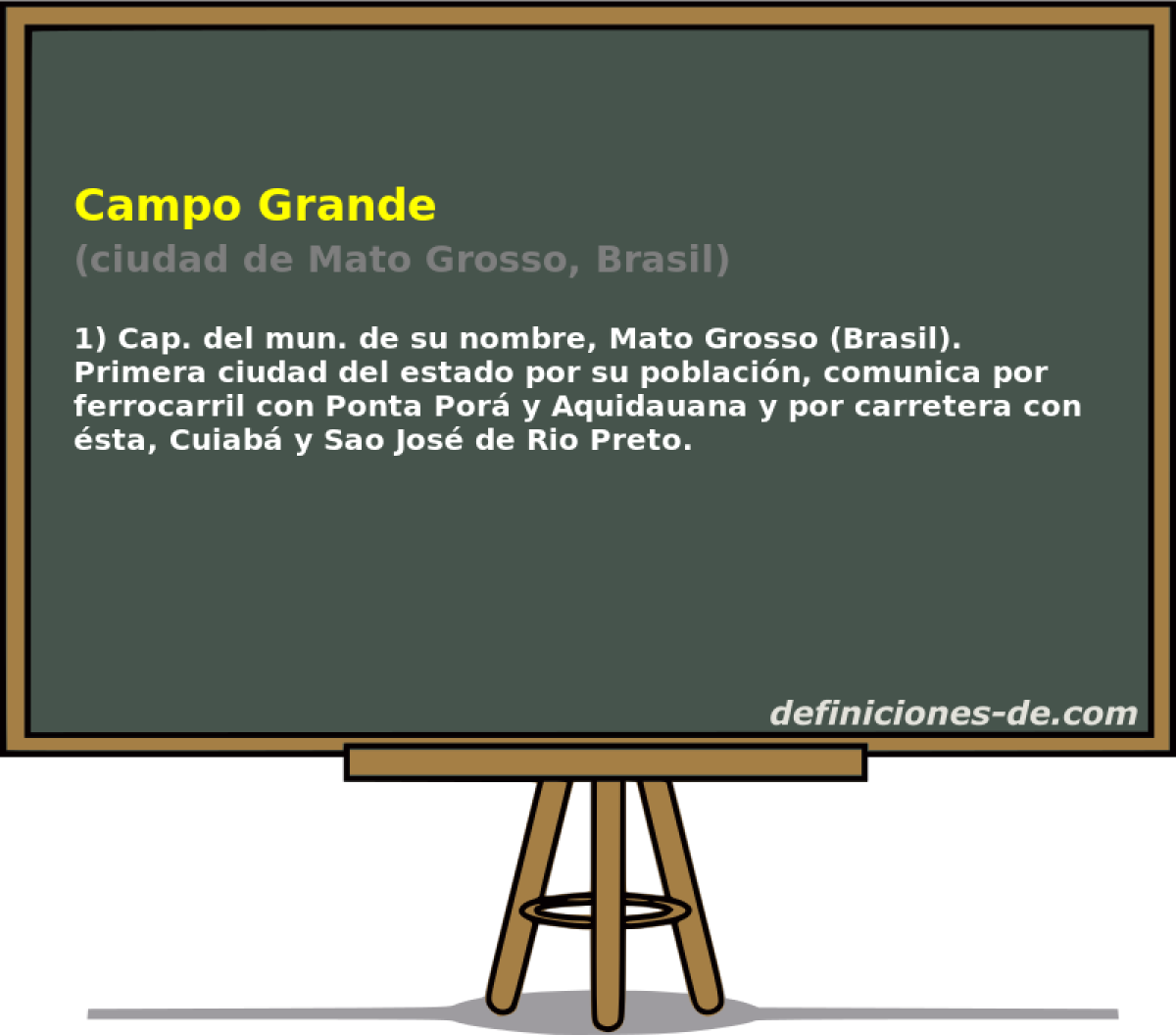 Campo Grande (ciudad de Mato Grosso, Brasil)