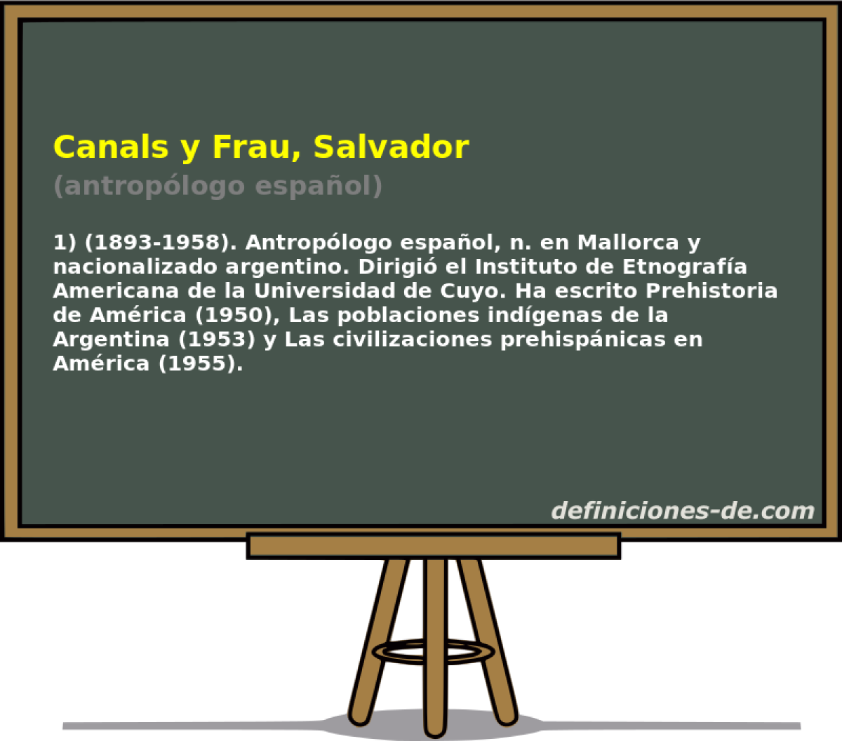 Canals y Frau, Salvador (antroplogo espaol)