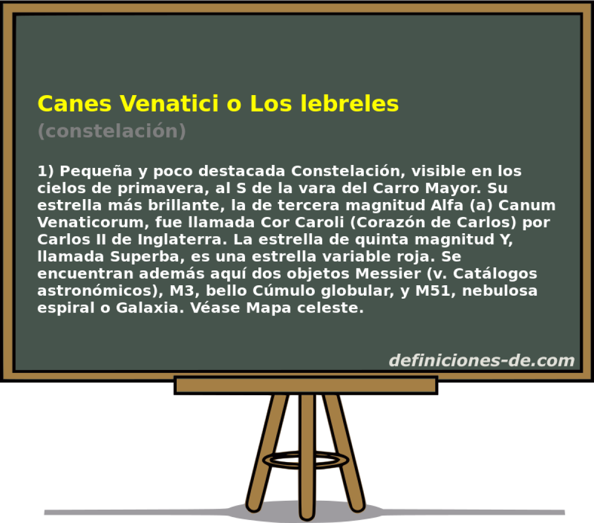 Canes Venatici o Los lebreles (constelacin)