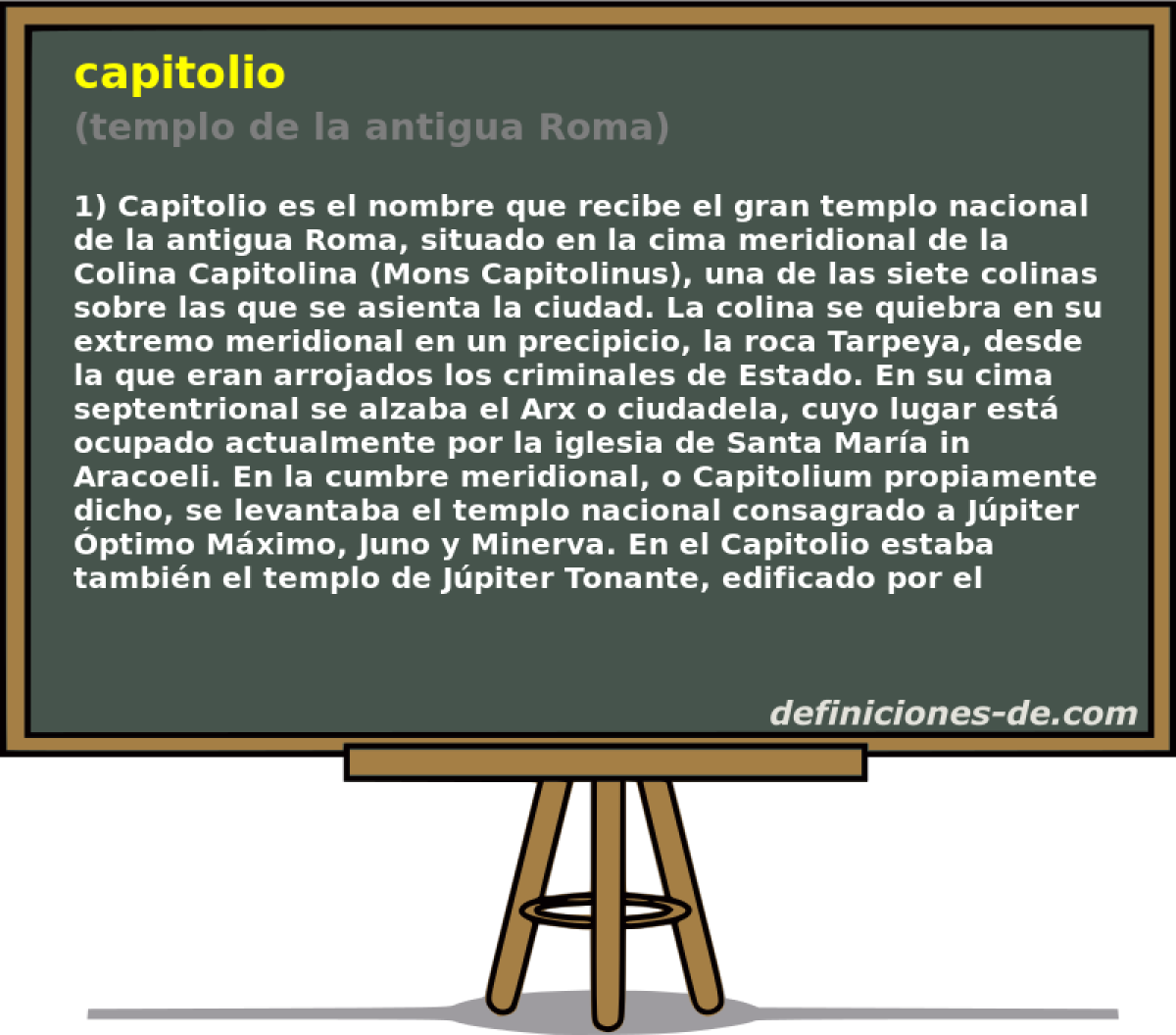 capitolio (templo de la antigua Roma)