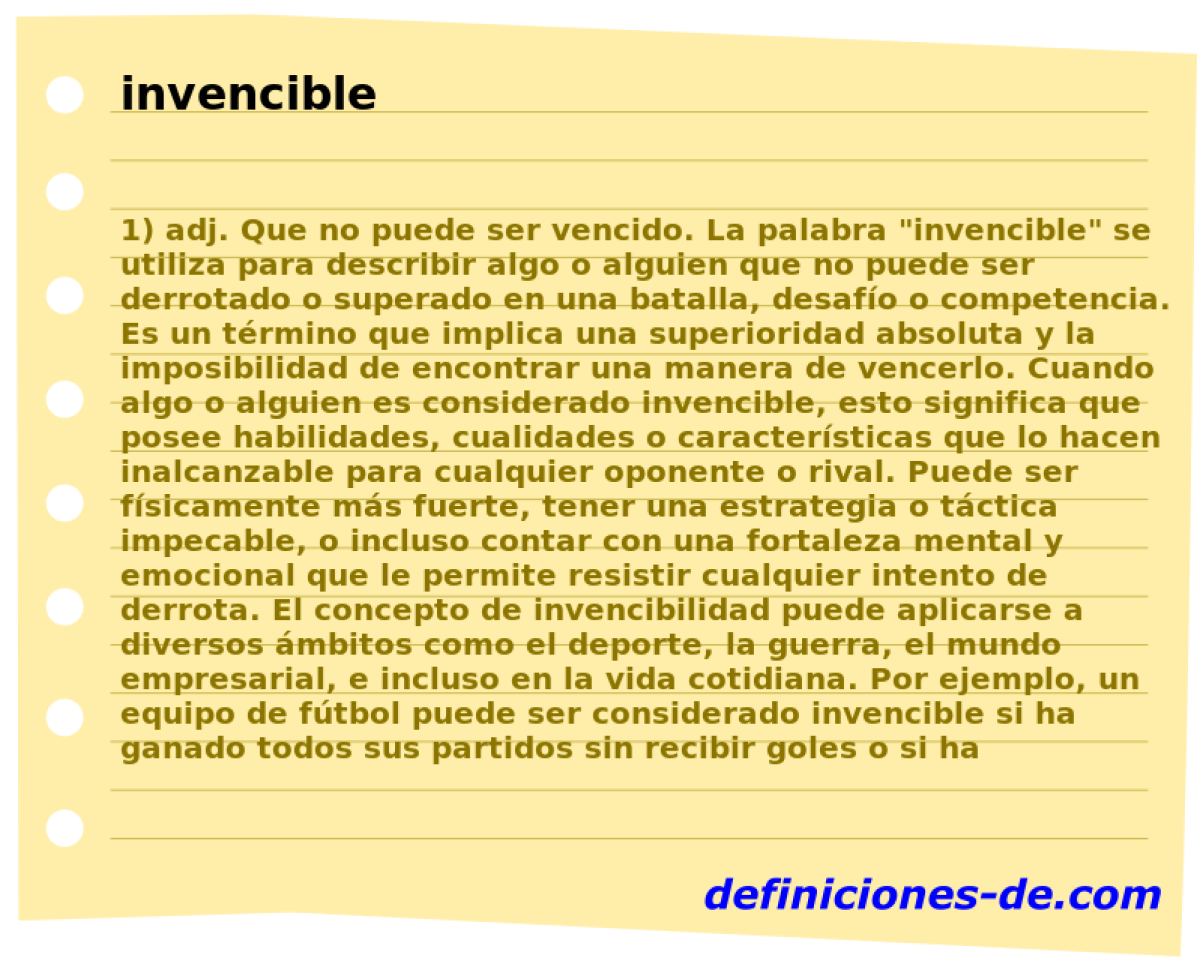 invencible 