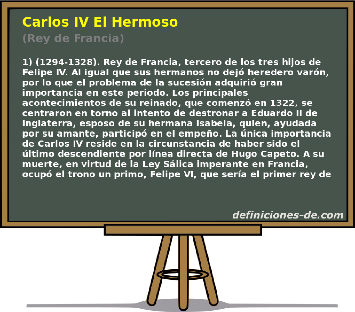 Carlos IV El Hermoso (Rey de Francia)
