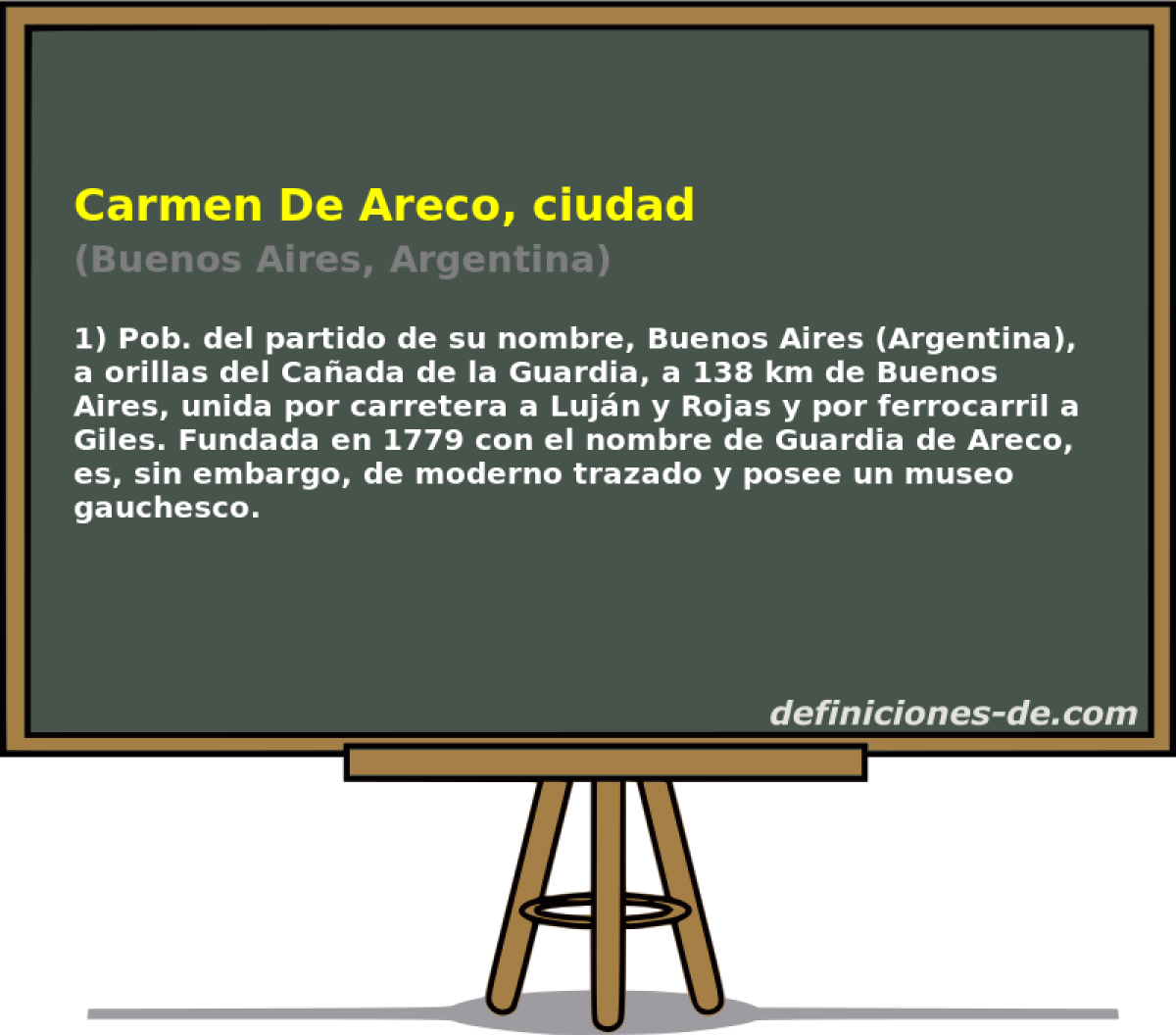 Carmen De Areco, ciudad (Buenos Aires, Argentina)