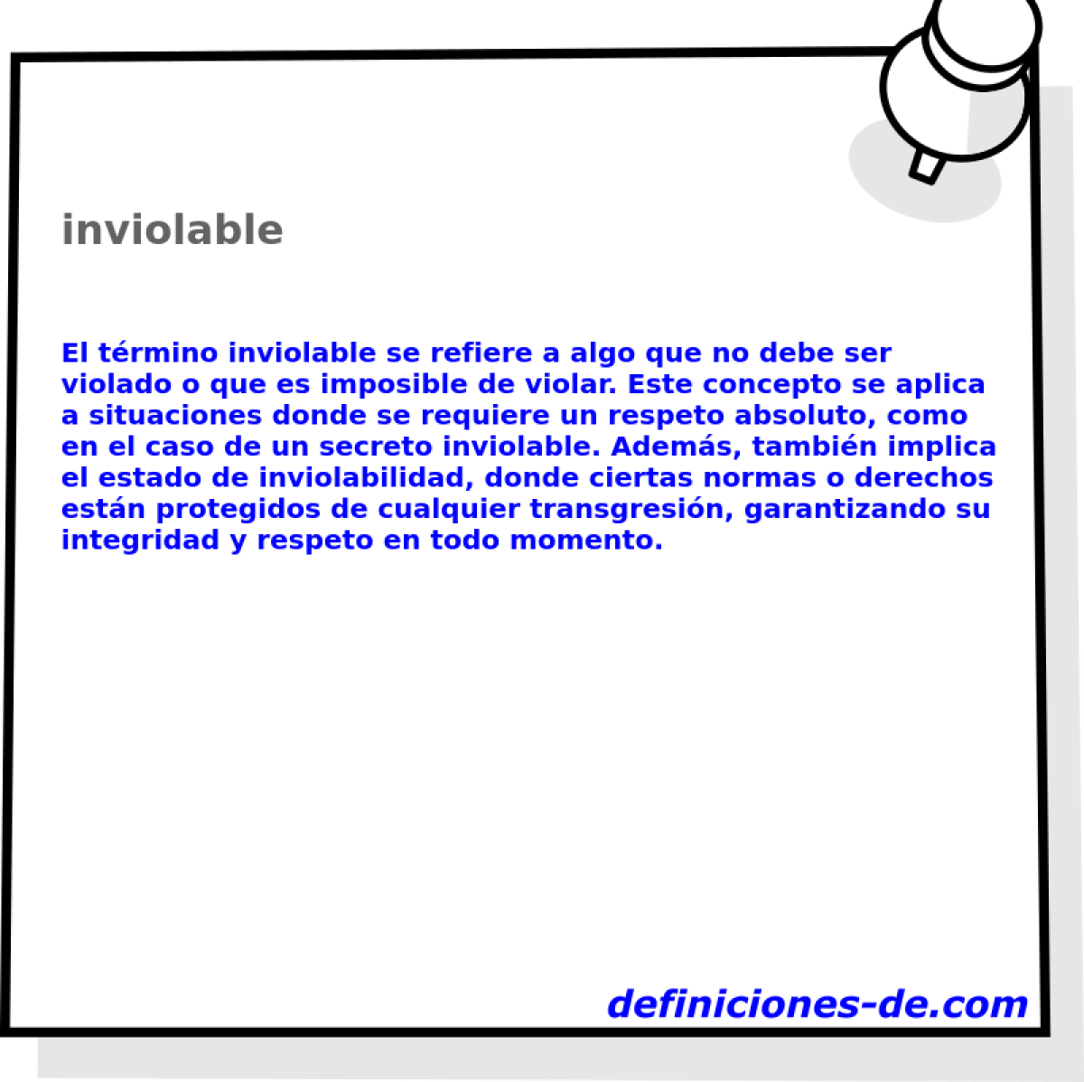 inviolable 