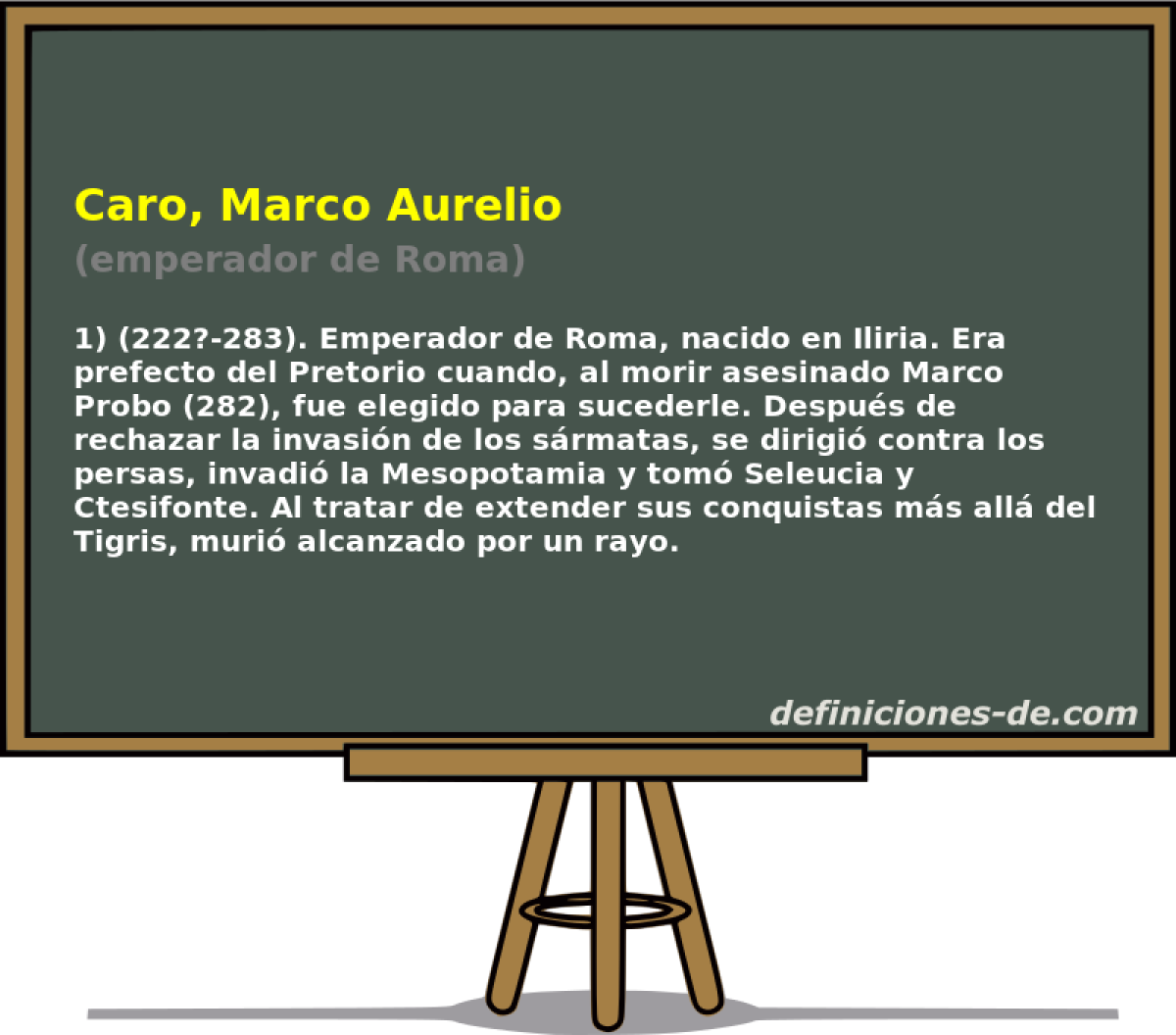 Caro, Marco Aurelio (emperador de Roma)