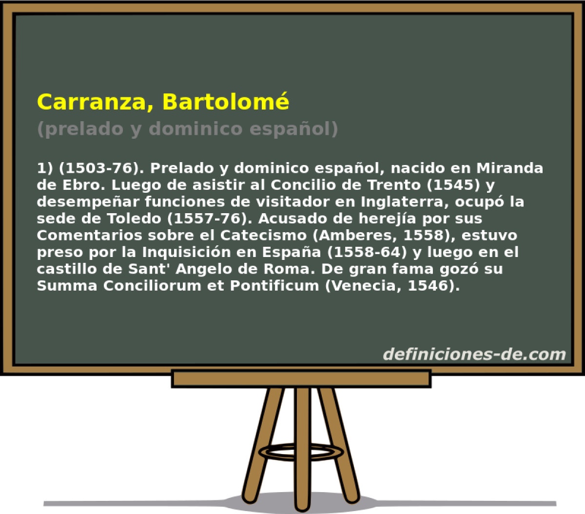 Carranza, Bartolom (prelado y dominico espaol)