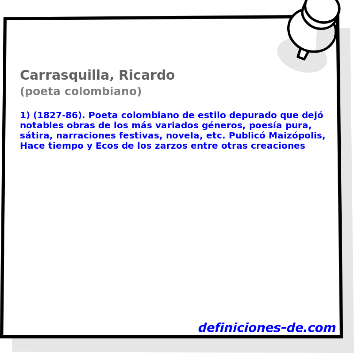 Carrasquilla, Ricardo (poeta colombiano)