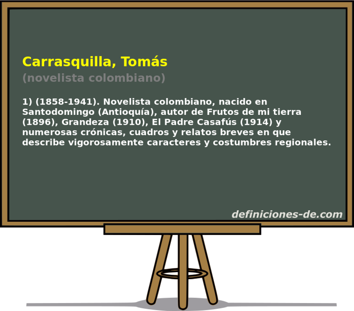 Carrasquilla, Toms (novelista colombiano)