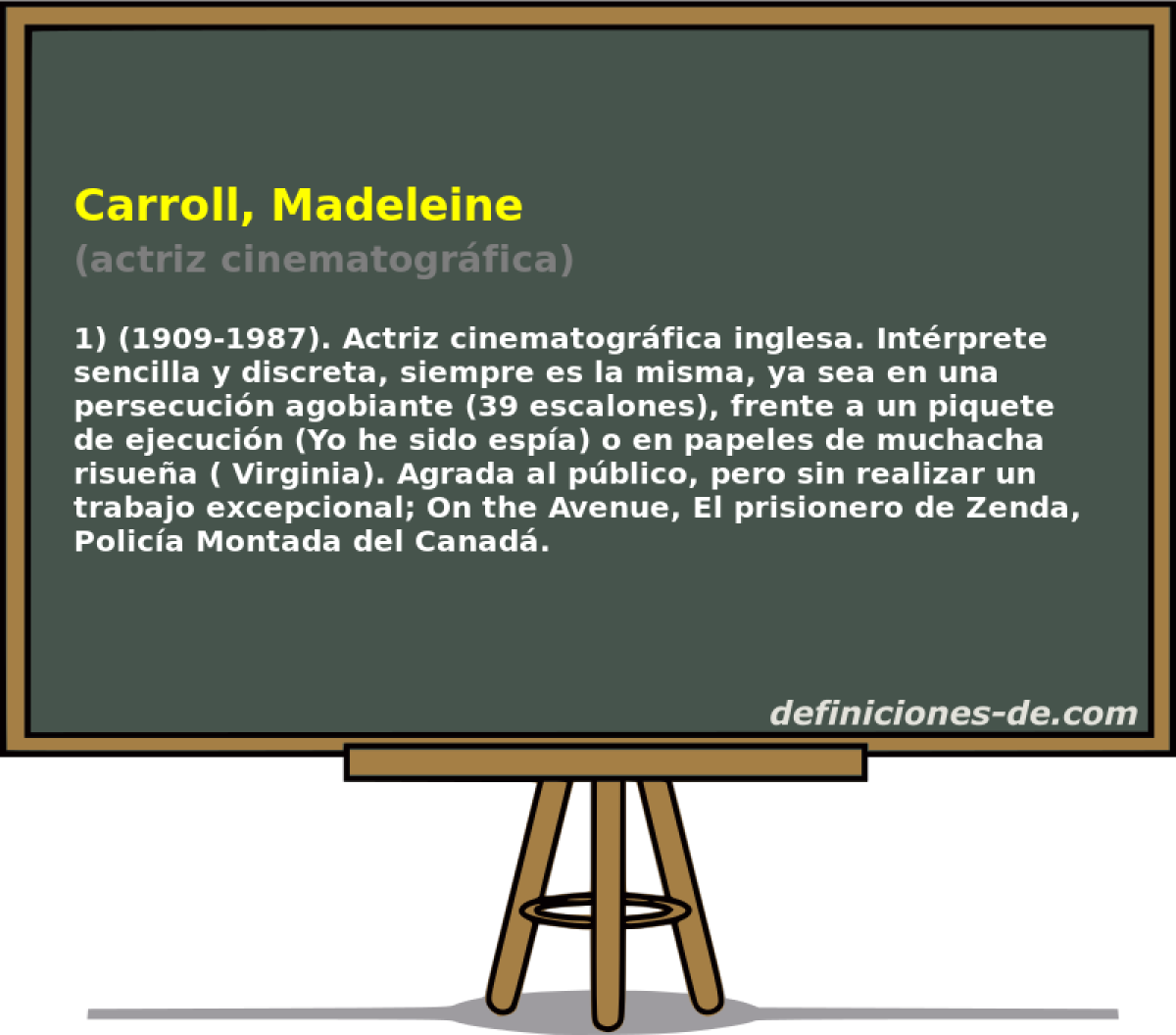Carroll, Madeleine (actriz cinematogrfica)