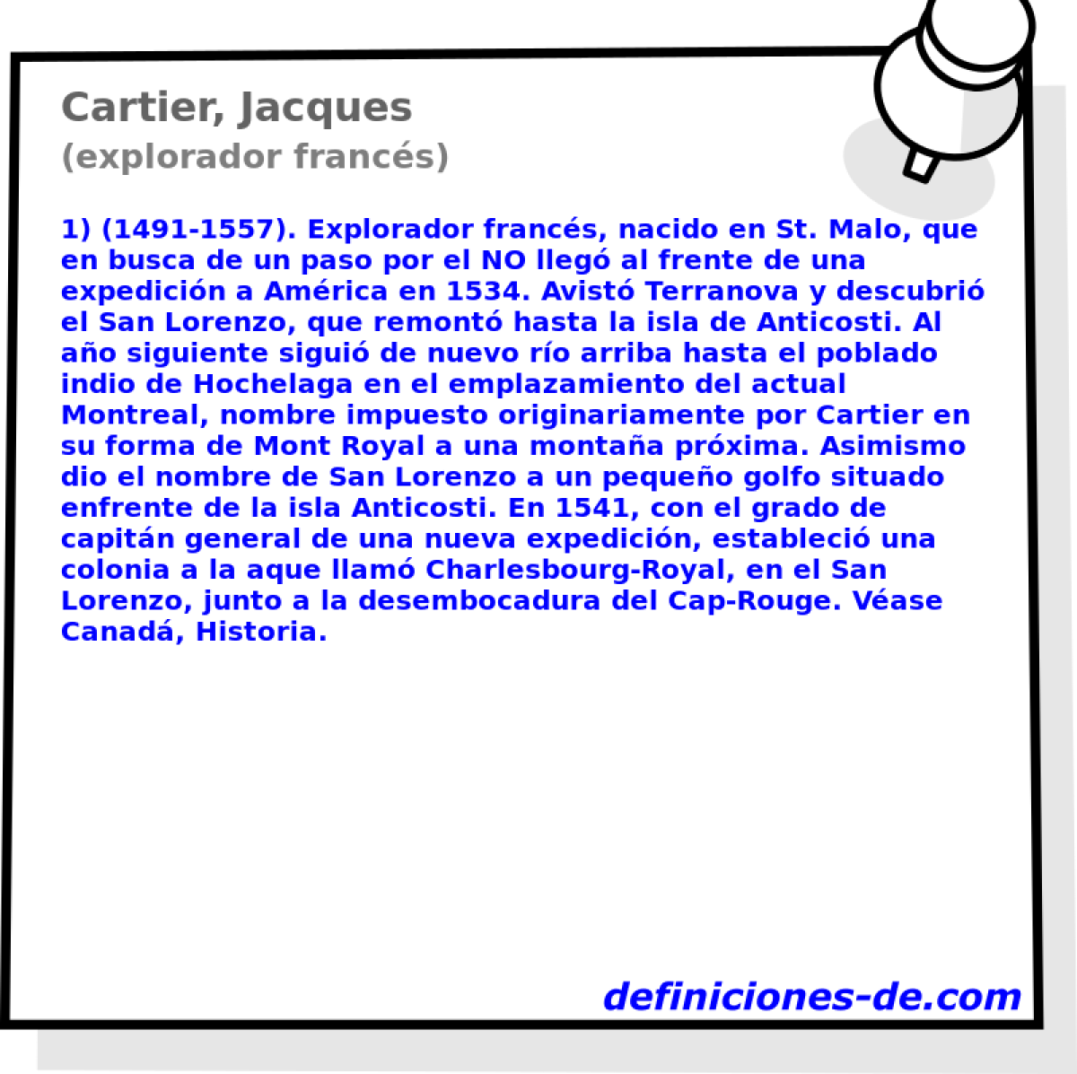 Cartier, Jacques (explorador francs)