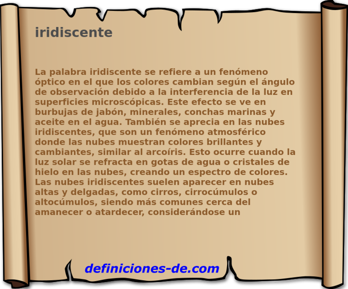 iridiscente 