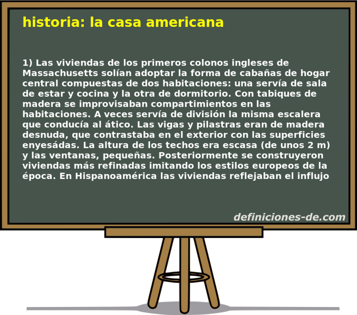 historia: la casa americana 