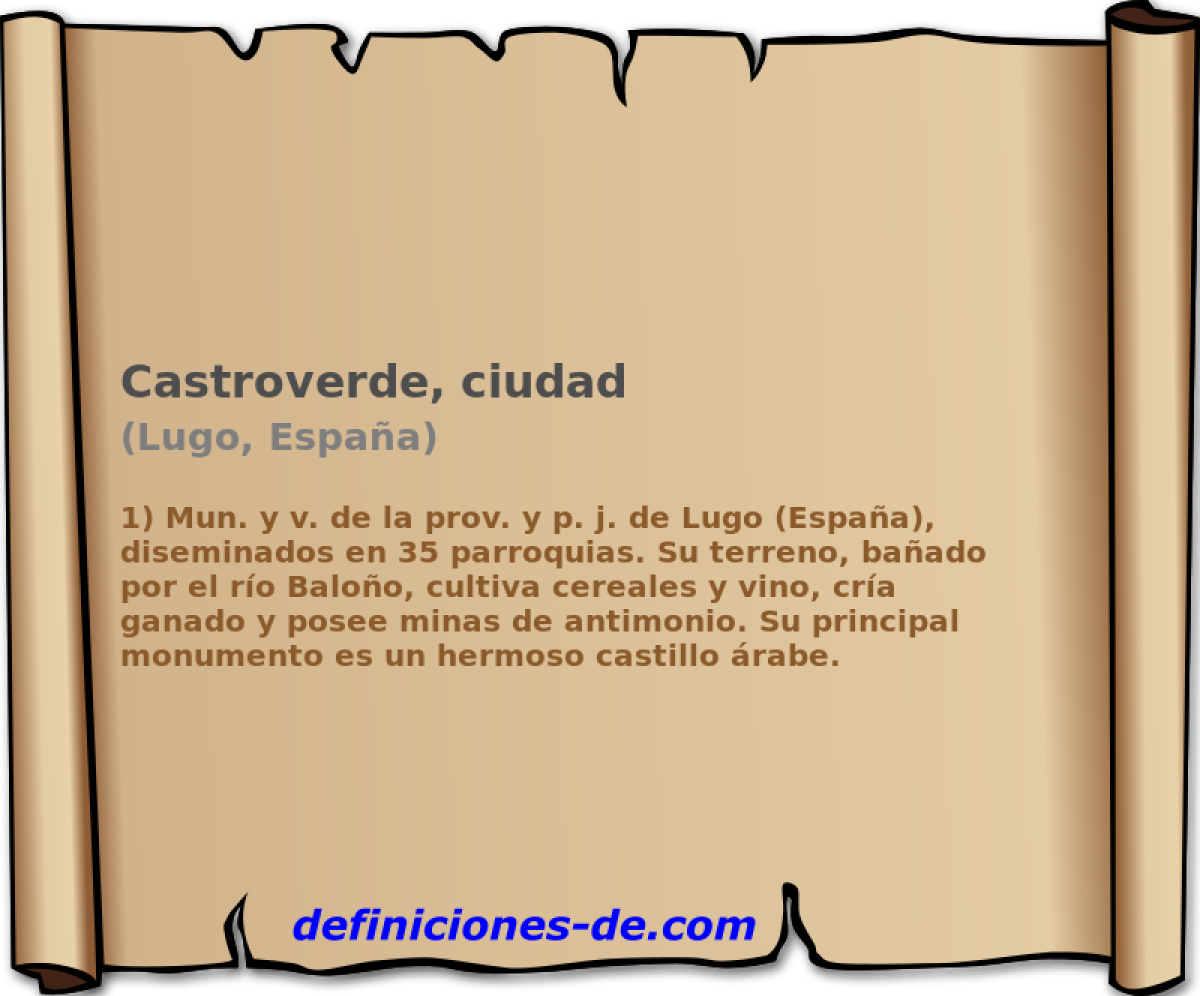 Castroverde, ciudad (Lugo, Espaa)