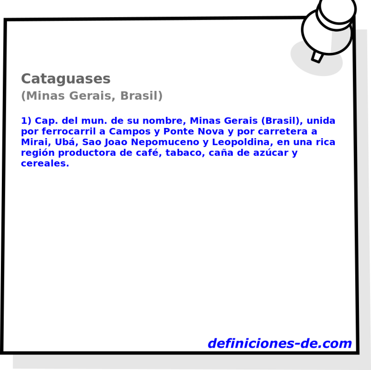 Cataguases (Minas Gerais, Brasil)