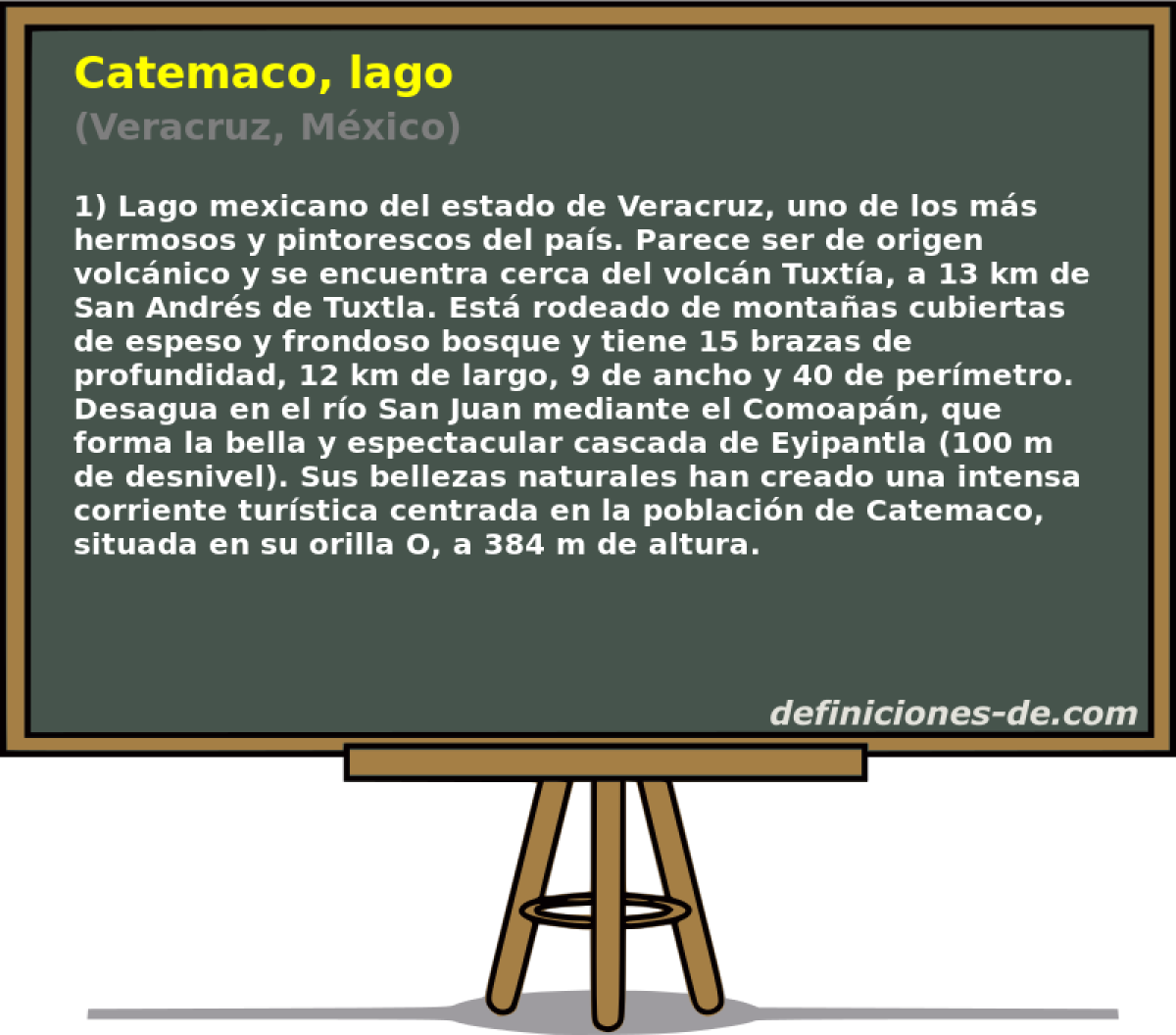 Catemaco, lago (Veracruz, Mxico)