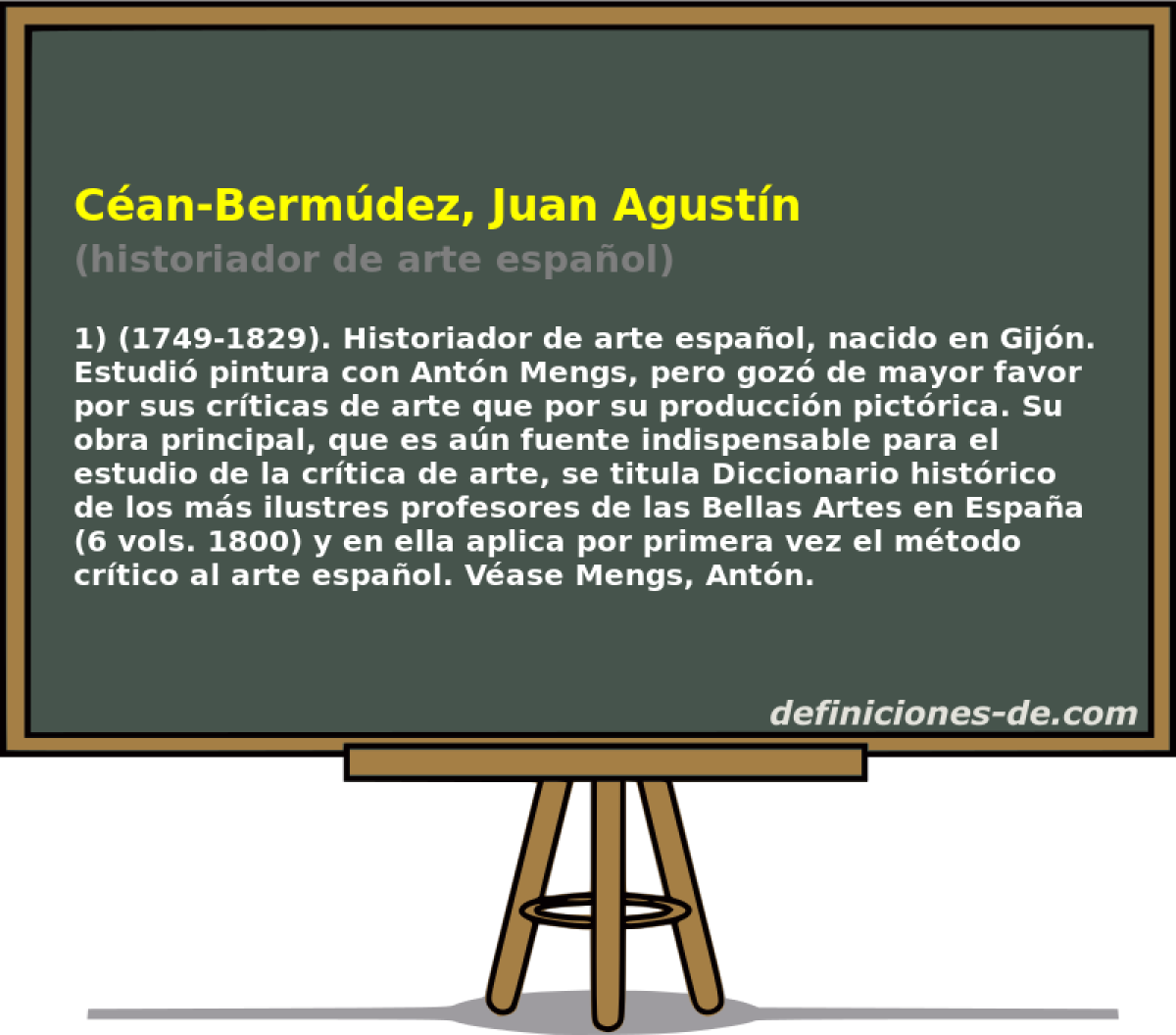 Can-Bermdez, Juan Agustn (historiador de arte espaol)