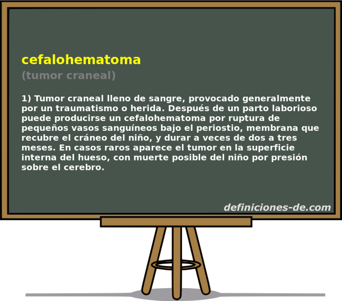 cefalohematoma (tumor craneal)