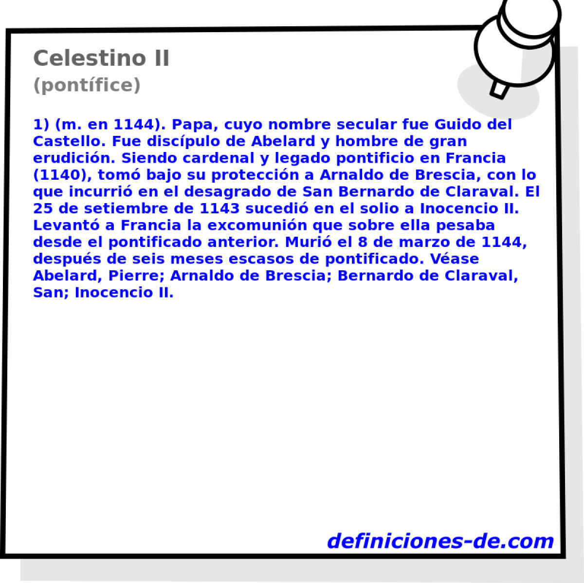 Celestino II (pontfice)