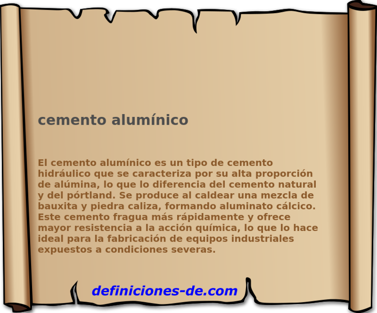 cemento alumnico 