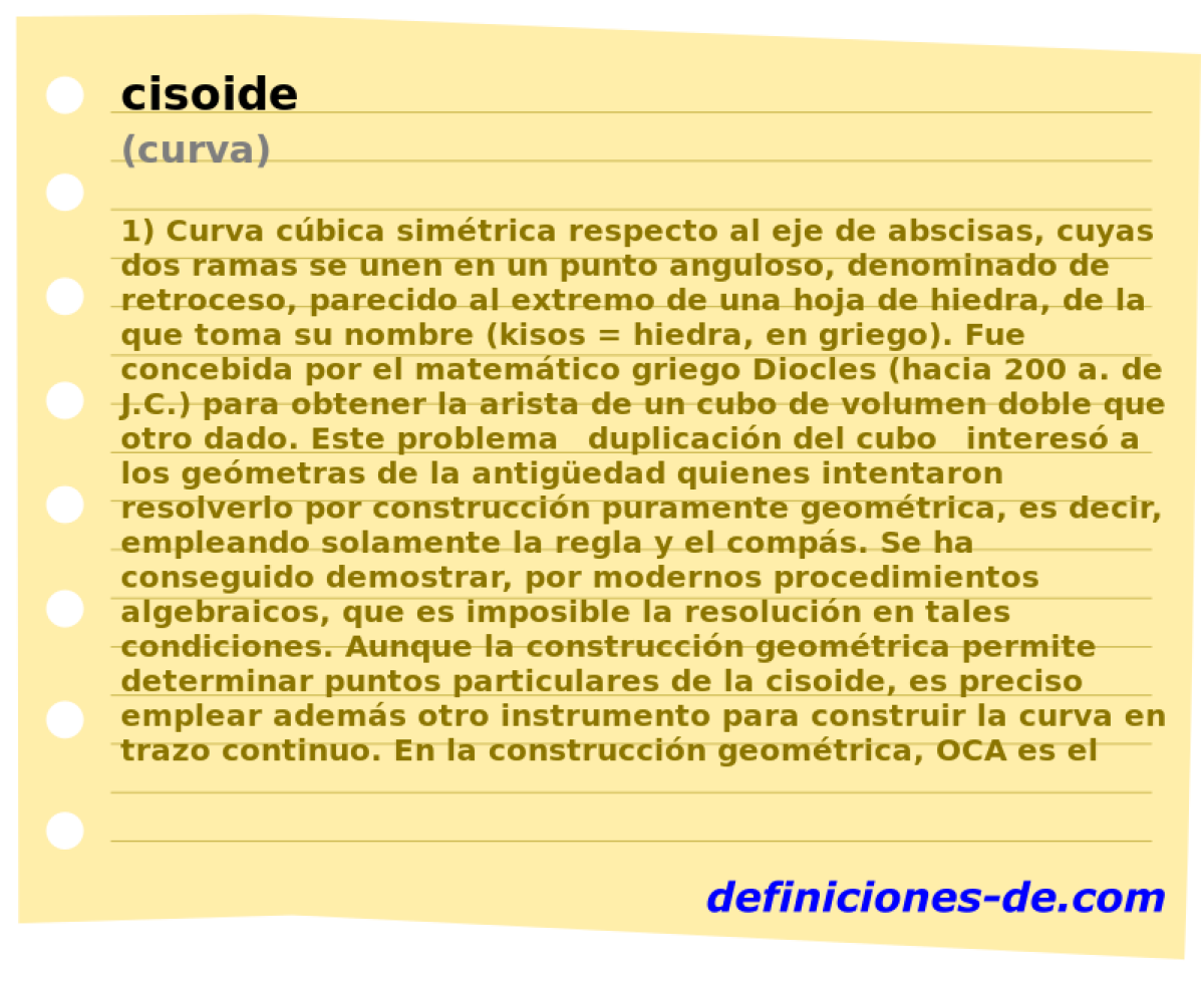 cisoide (curva)