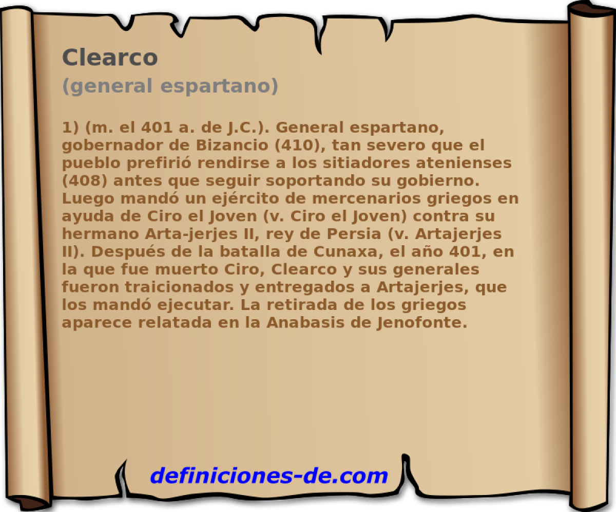 Clearco (general espartano)