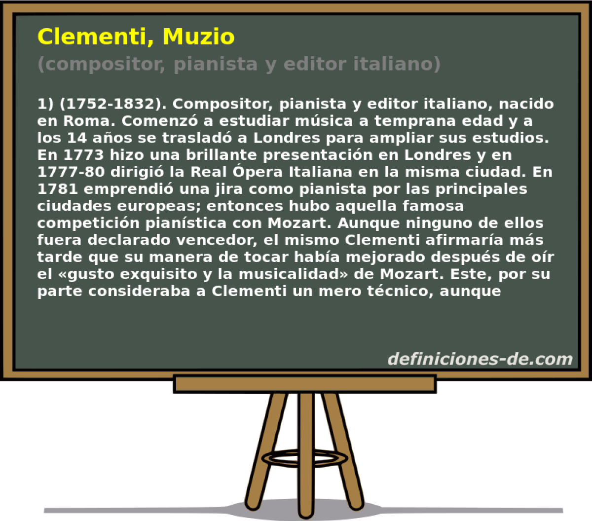 Clementi, Muzio (compositor, pianista y editor italiano)