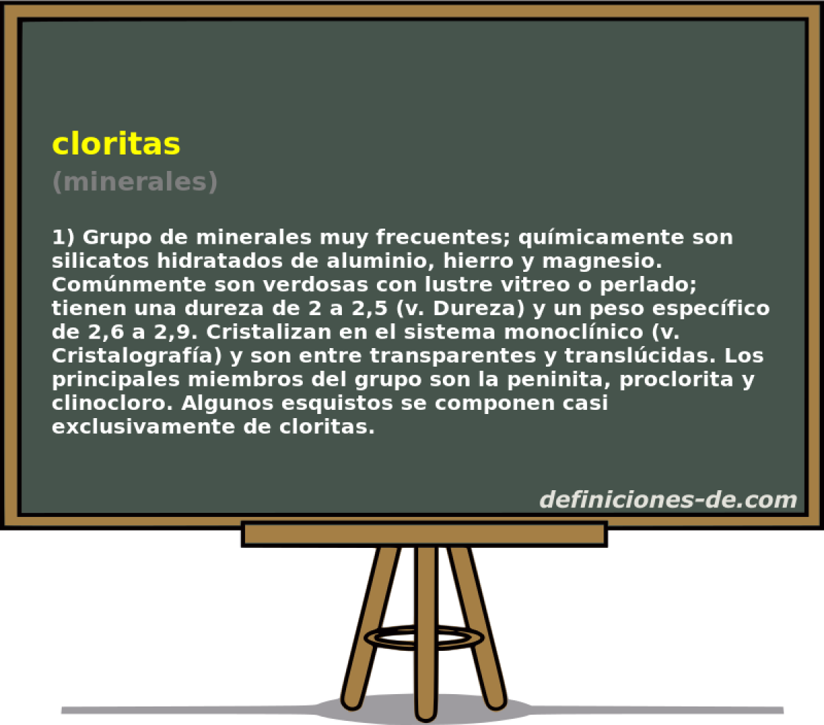 cloritas (minerales)