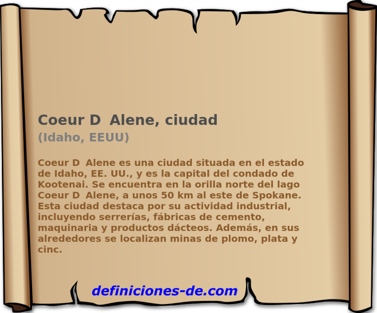 Coeur D’Alene, ciudad (Idaho, EEUU)
