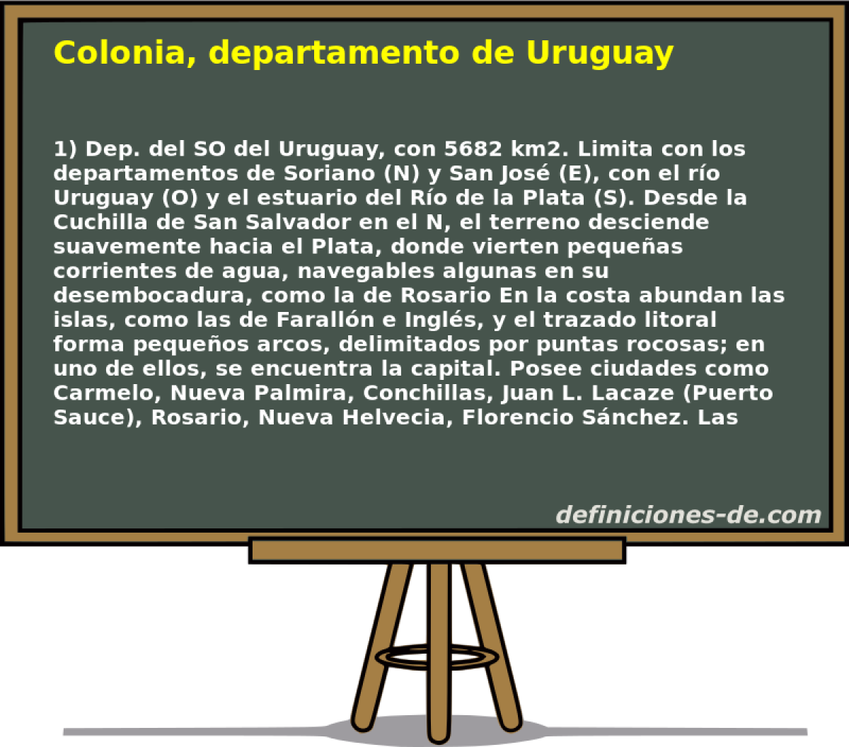 Colonia, departamento de Uruguay 