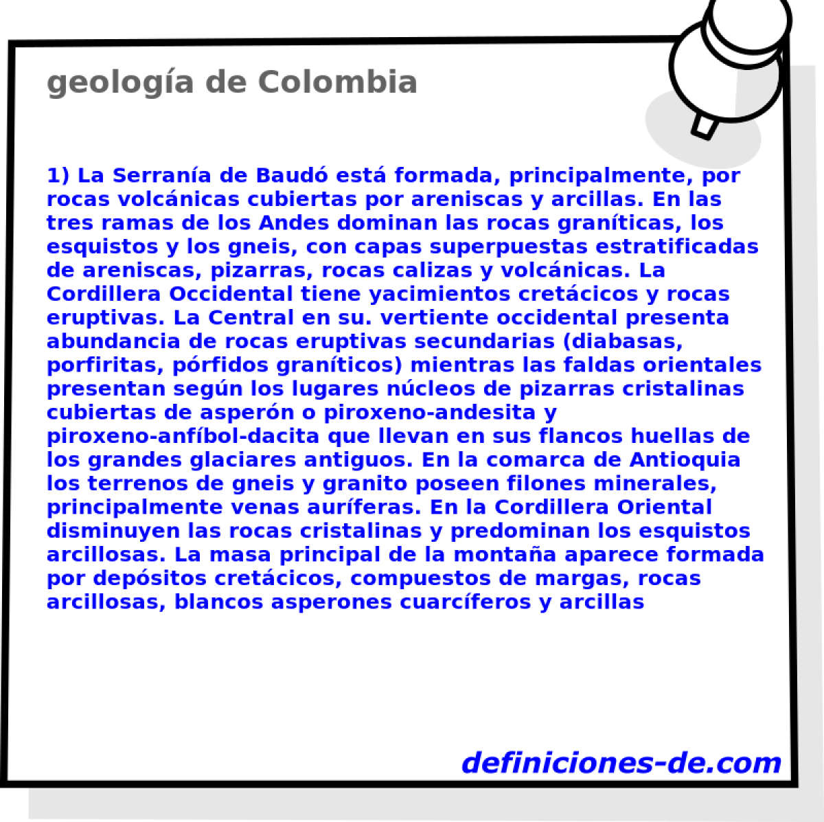 geologa de Colombia 