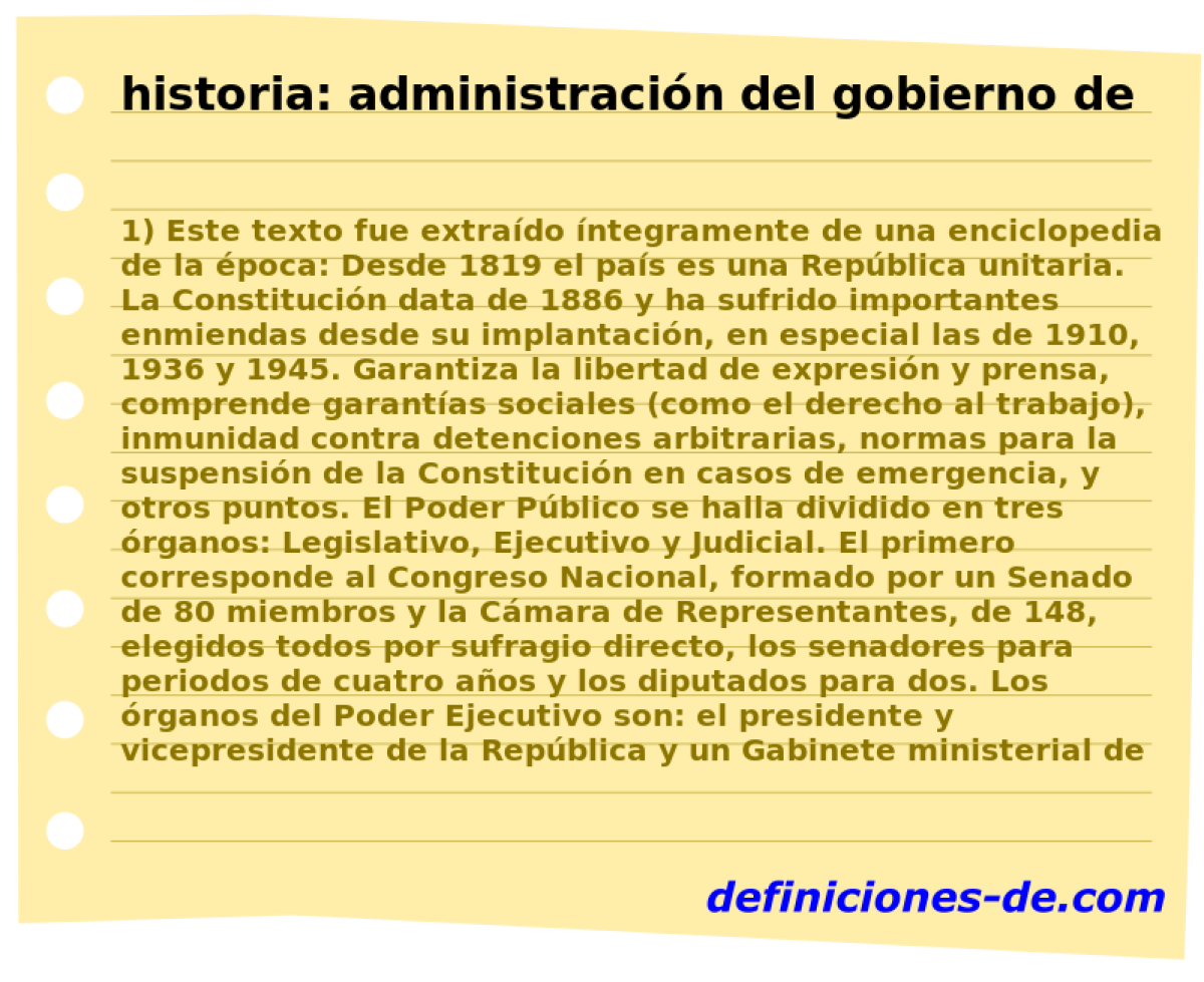 historia: administracin del gobierno de Colombia en 1960 