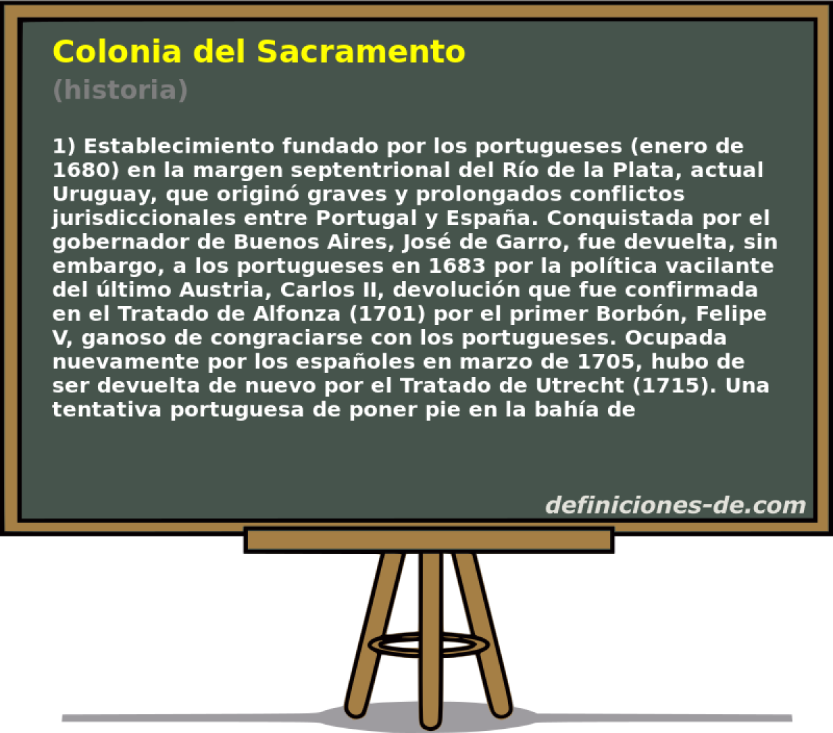 Colonia del Sacramento (historia)
