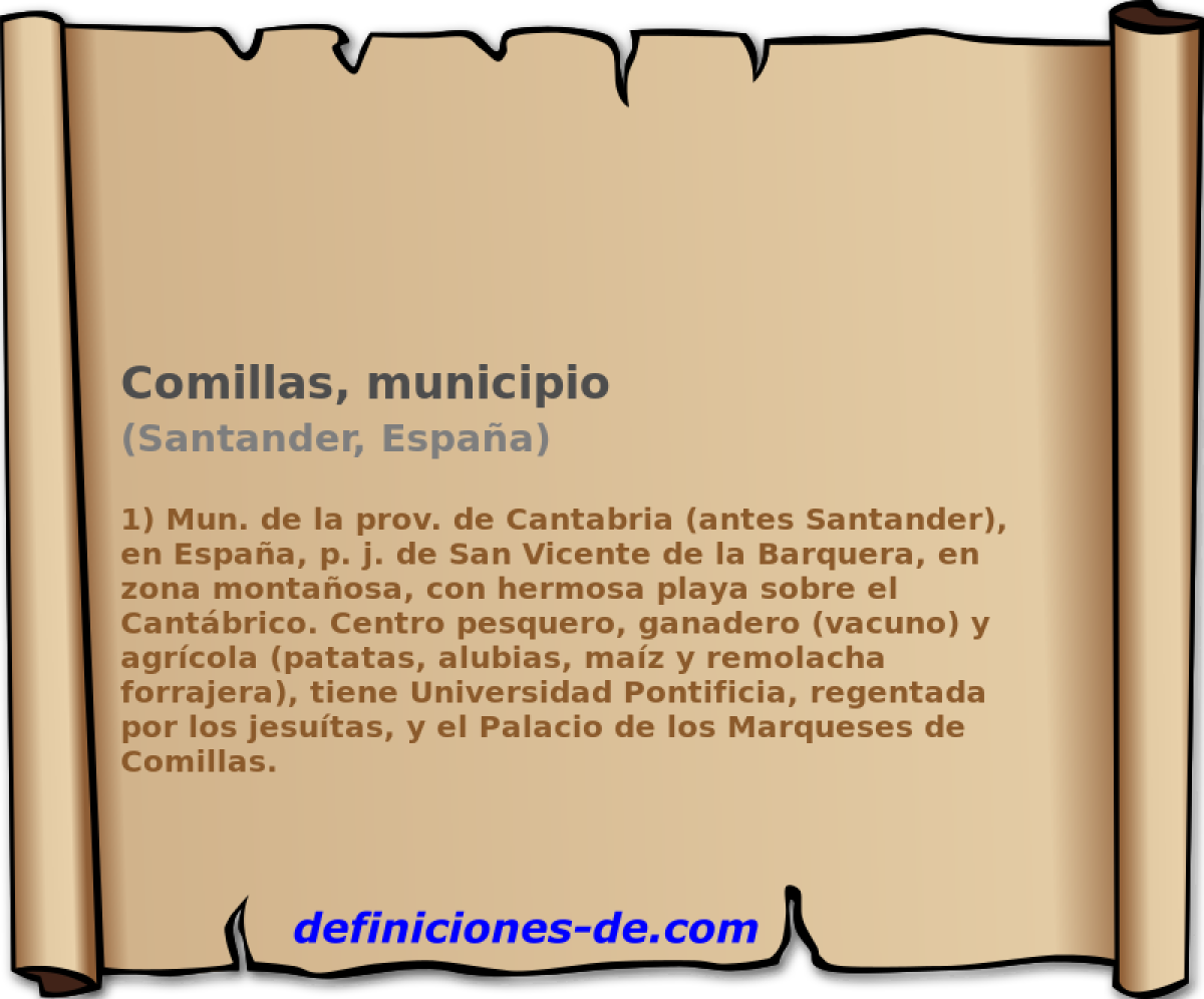 Comillas, municipio (Santander, Espaa)