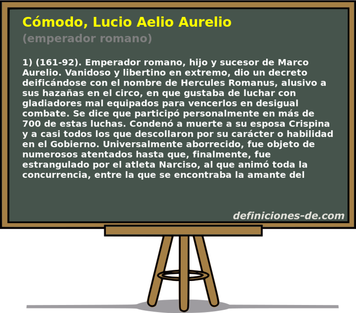 Cmodo, Lucio Aelio Aurelio (emperador romano)