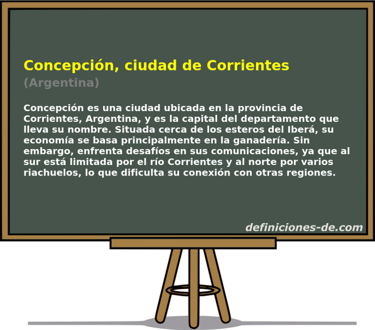 Concepción, ciudad de Corrientes (Argentina)
