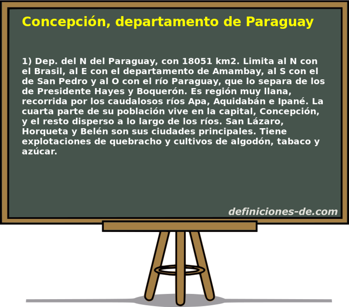 Concepcin, departamento de Paraguay 