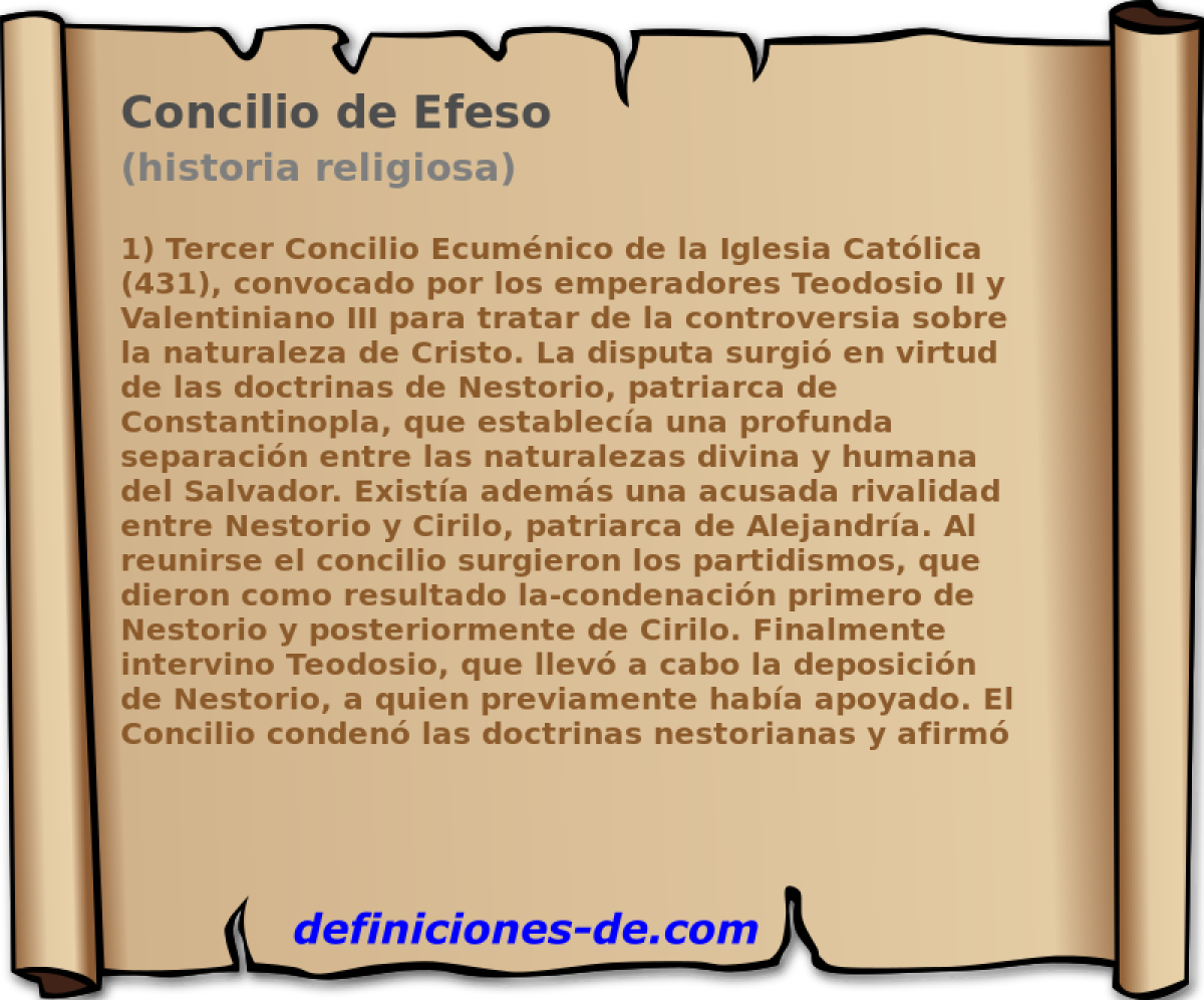 Concilio de Efeso (historia religiosa)