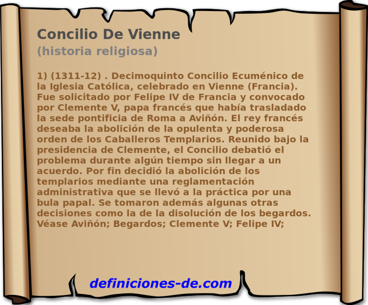Concilio De Vienne (historia religiosa)