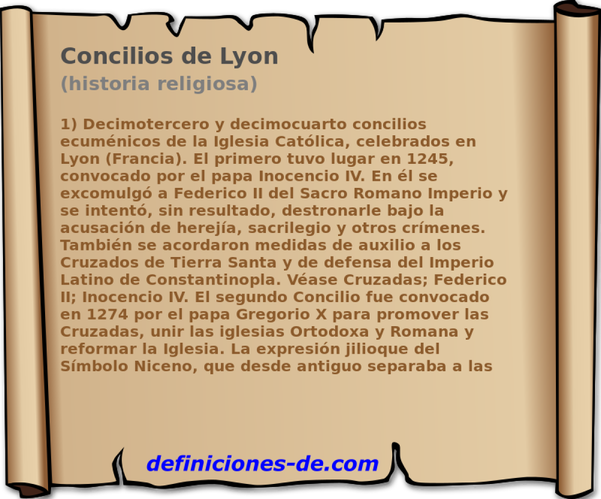 Concilios de Lyon (historia religiosa)