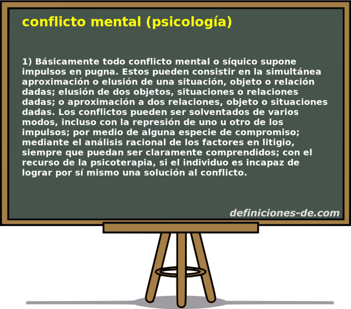conflicto mental (psicologa) 