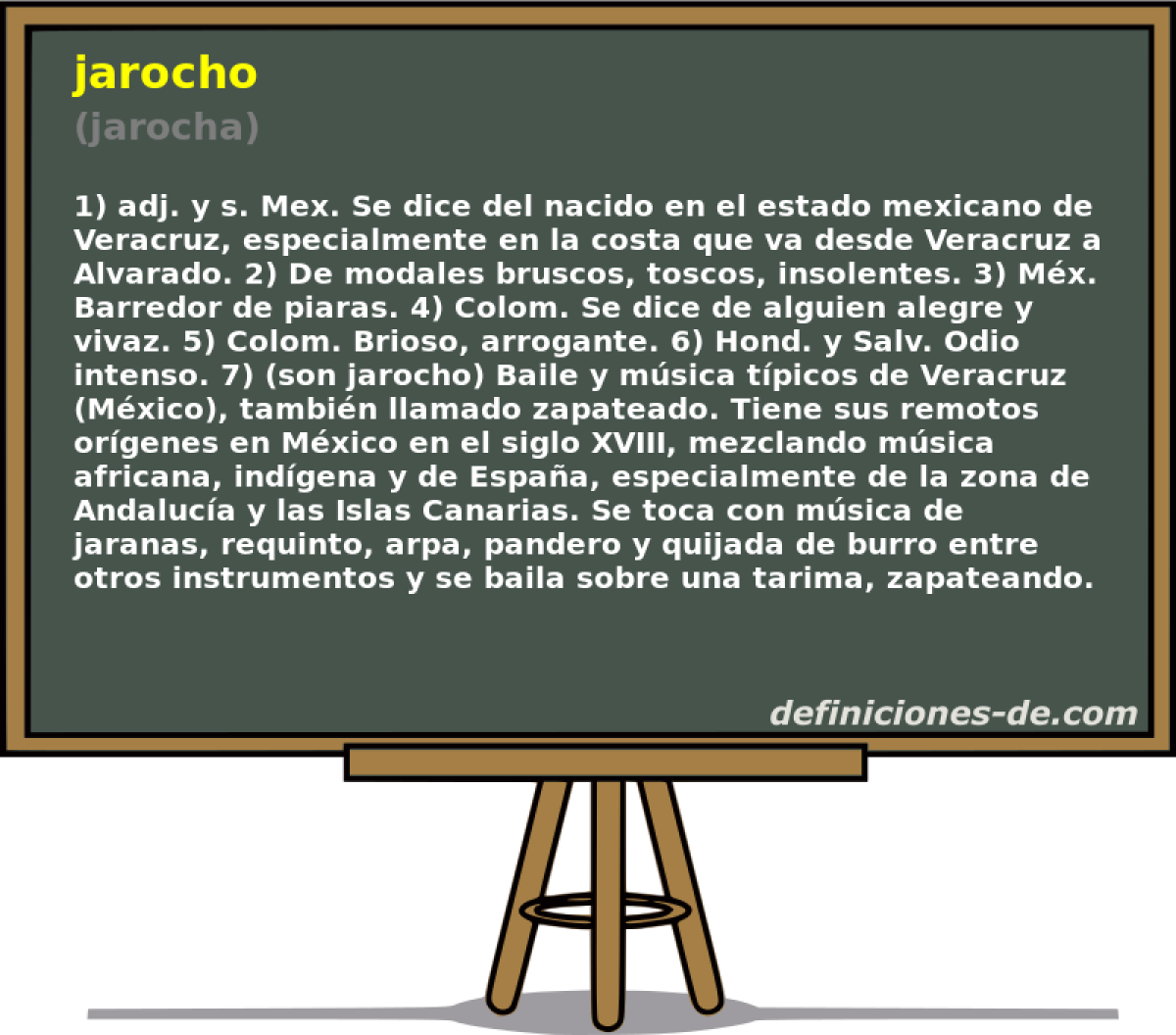 jarocho (jarocha)