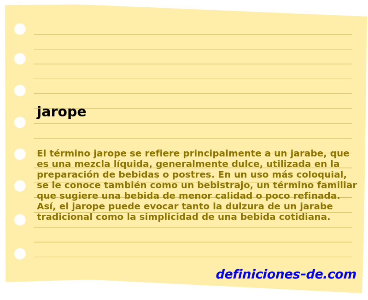 jarope 