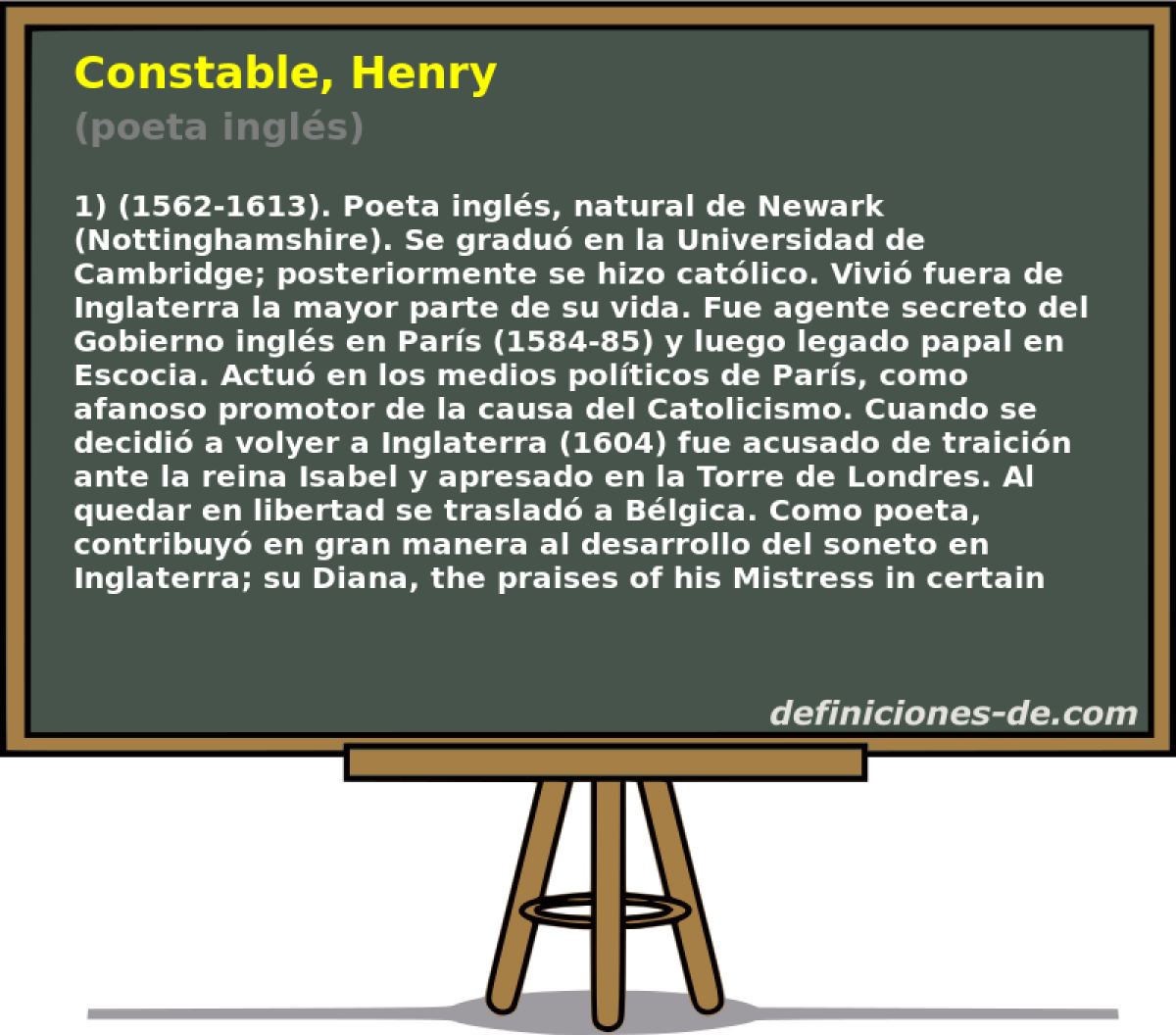 Constable, Henry (poeta ingls)
