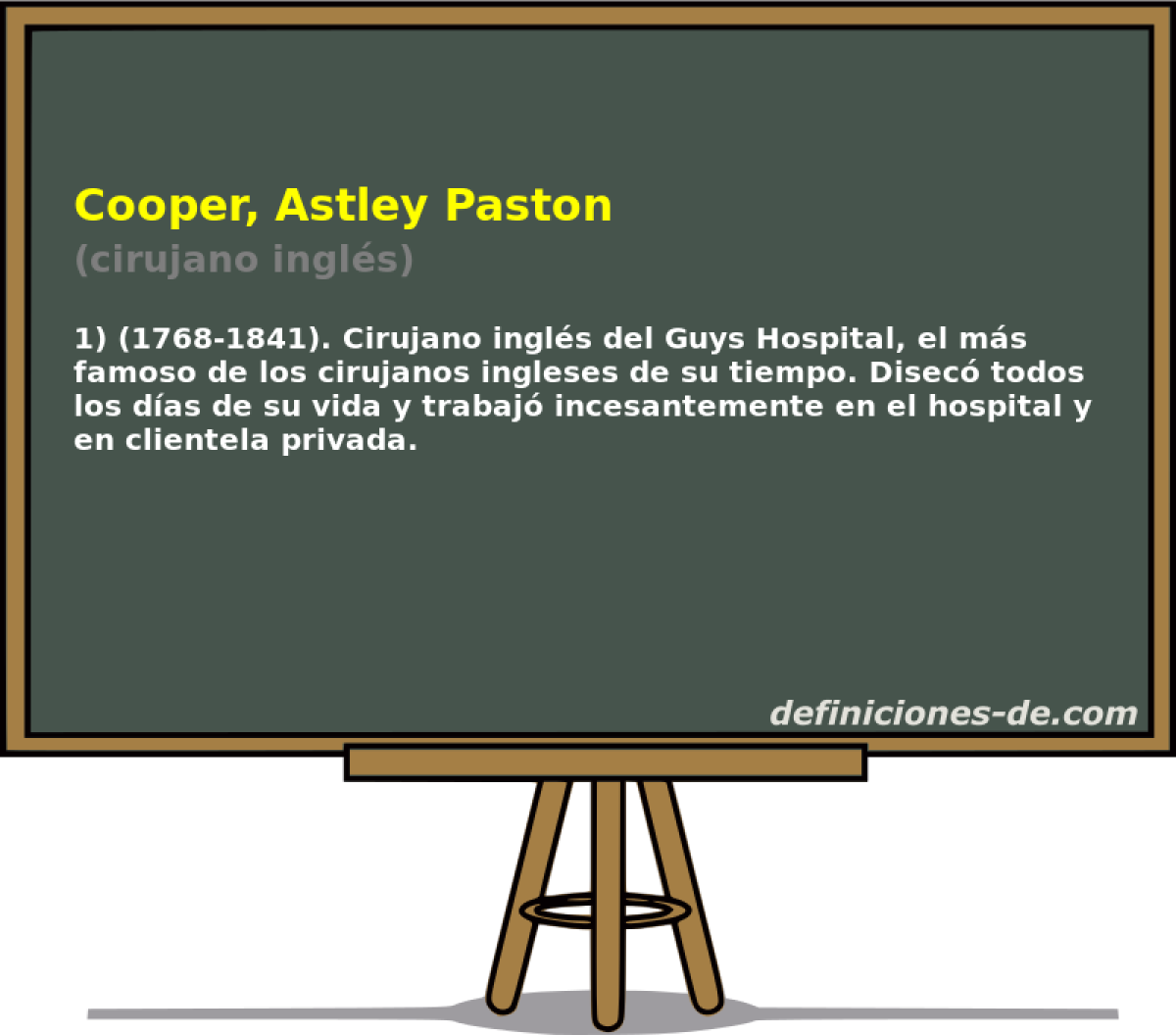 Cooper, Astley Paston (cirujano ingls)
