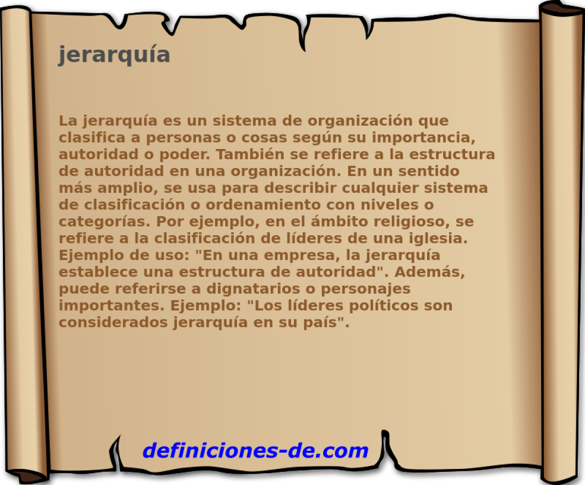 jerarqua 