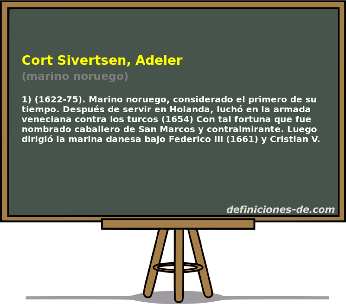 Cort Sivertsen, Adeler (marino noruego)
